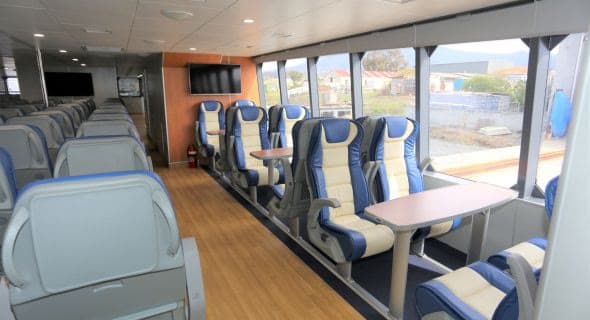 Business cabin seating